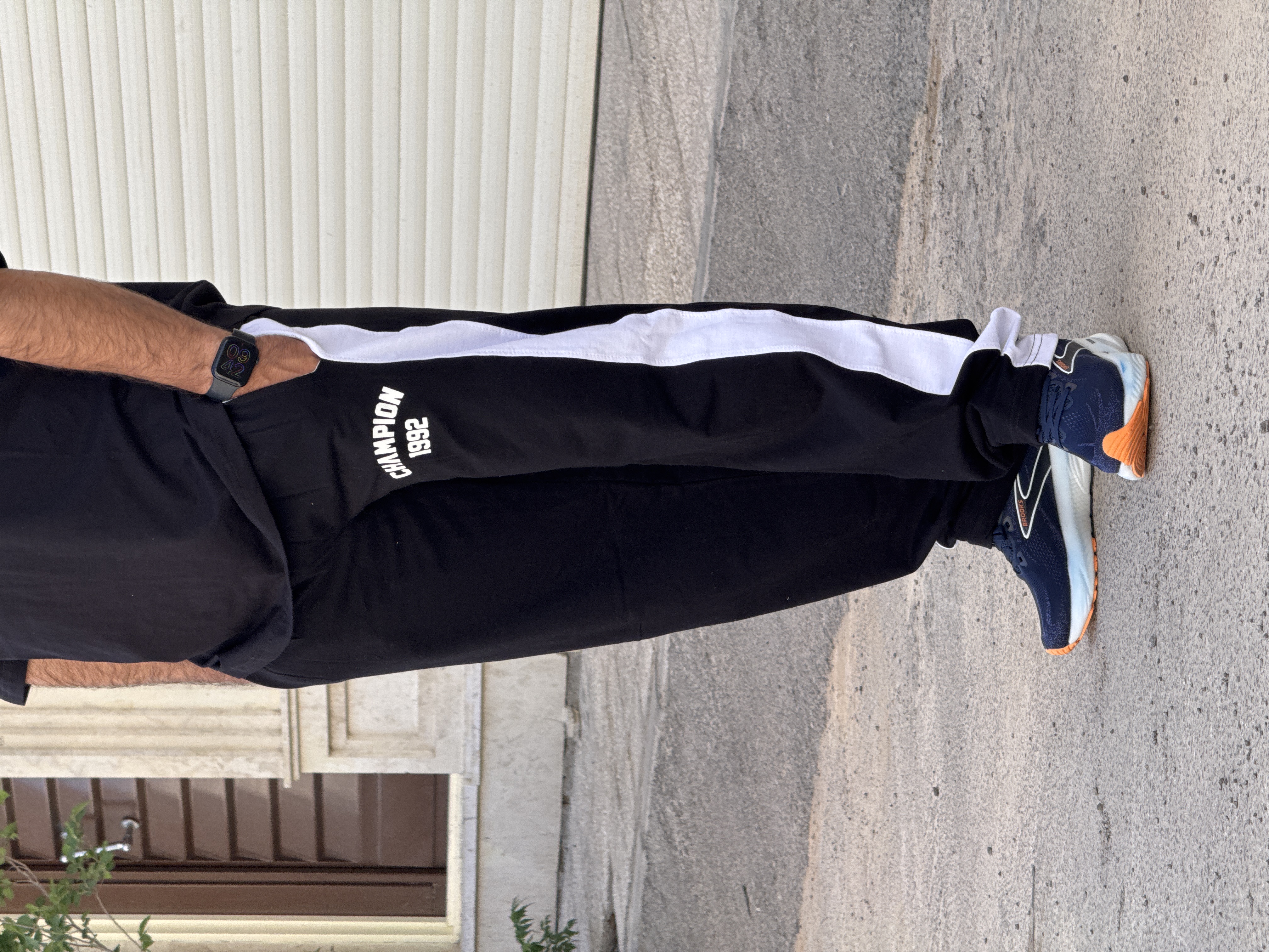 شلوار اسلش بگ  پارچه میچنست راحت مردانه